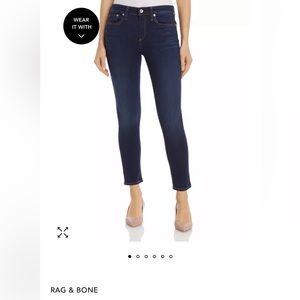 Mid Rise Rag n Bone Skinny Jean